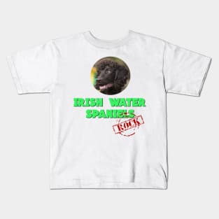 Irish Water Spaniels Rock! Kids T-Shirt